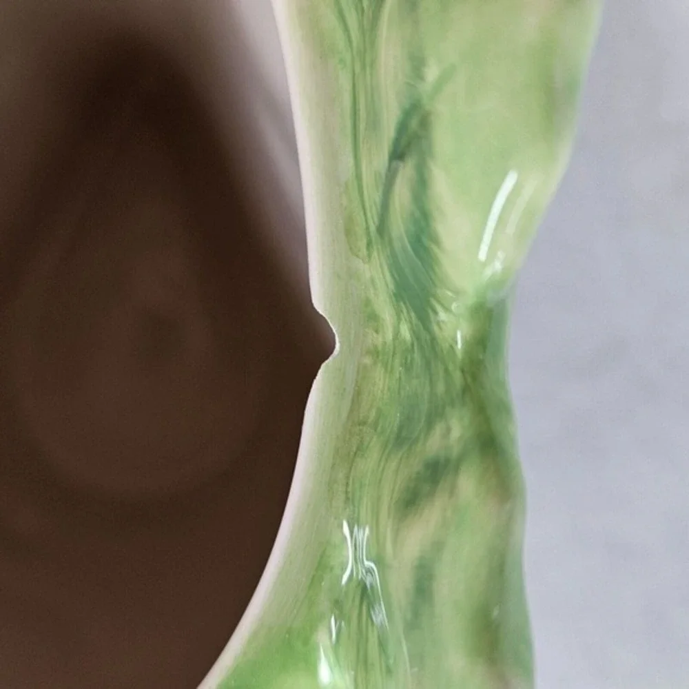 Valerie Watermelon Slice Pitcher Figural Beverage Emboss Home Decor Ceramic READ